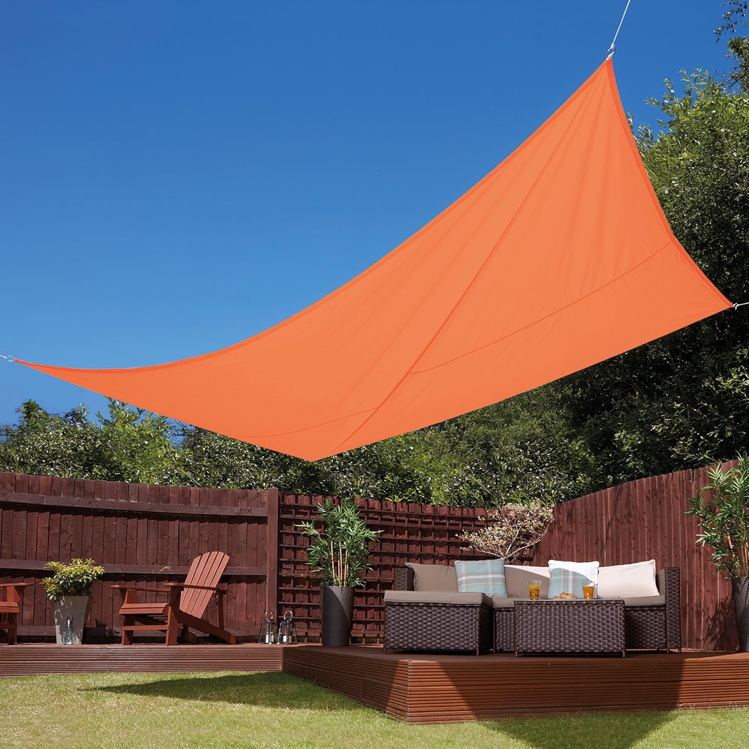 Thompson Morgan Sun Shade Sail Waterproof Canopy Uv Sunscreen