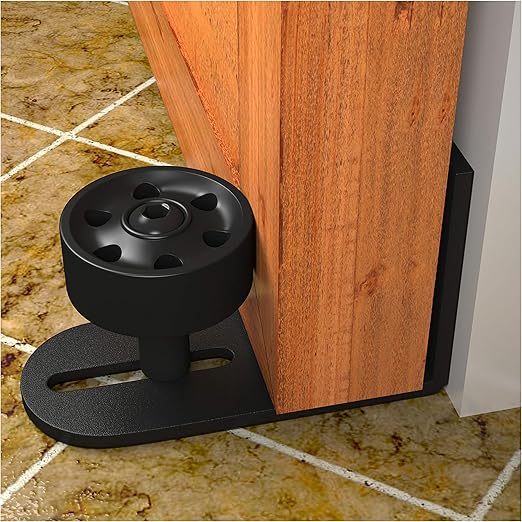 Amazon Com Adjustable Barn Door Guide With Ball Bearings And