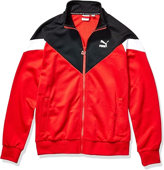 red puma track jacket