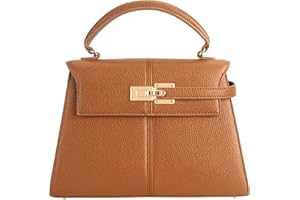 STHENO Women's Top-handle Handbags– Vegan Leather Vintage Top Handle Design with Adjustable Strap, Fashion Commuter Crossbody Bag