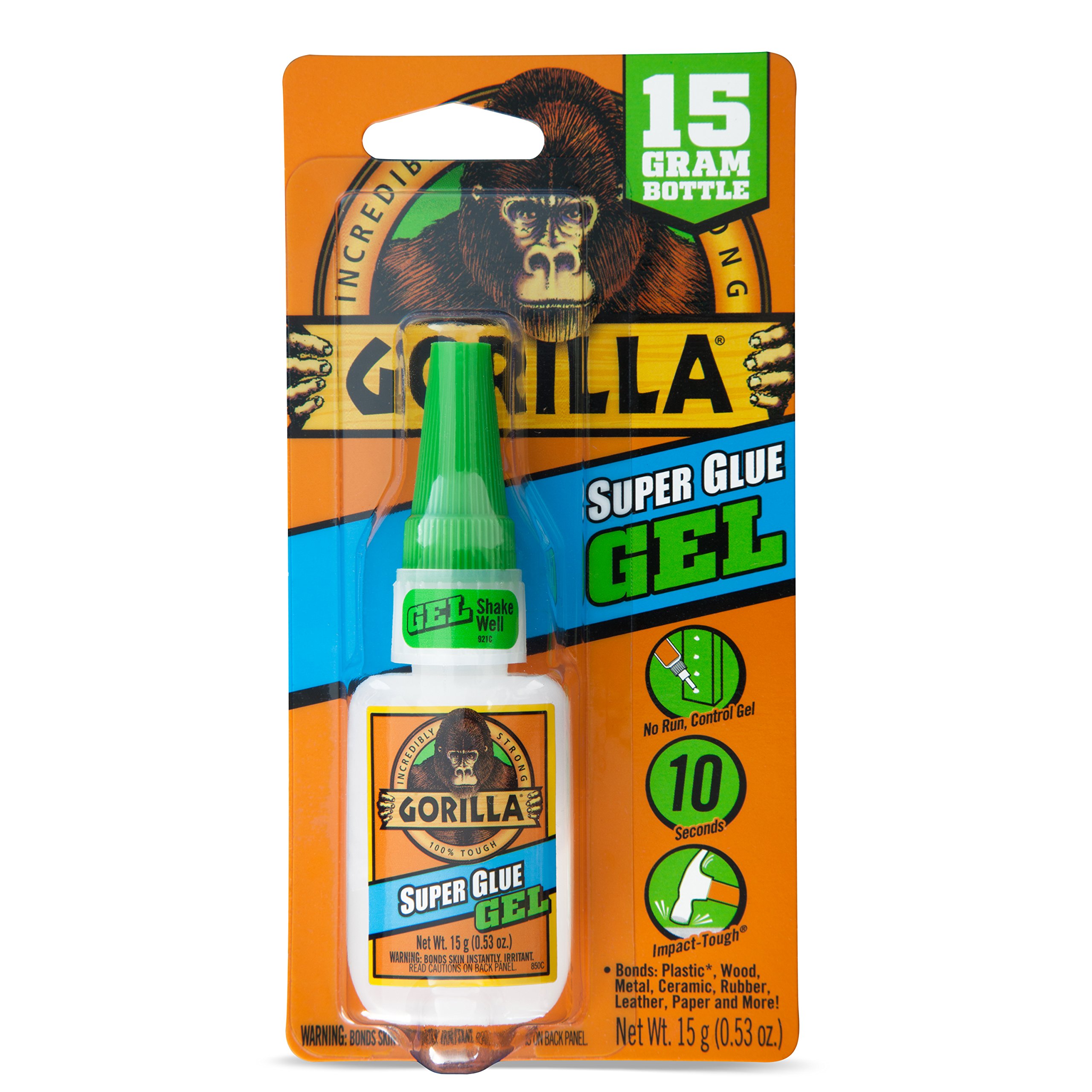 Gorilla Super Glue Gel, 15 g, Clear eBay