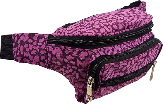 animal print fanny pack