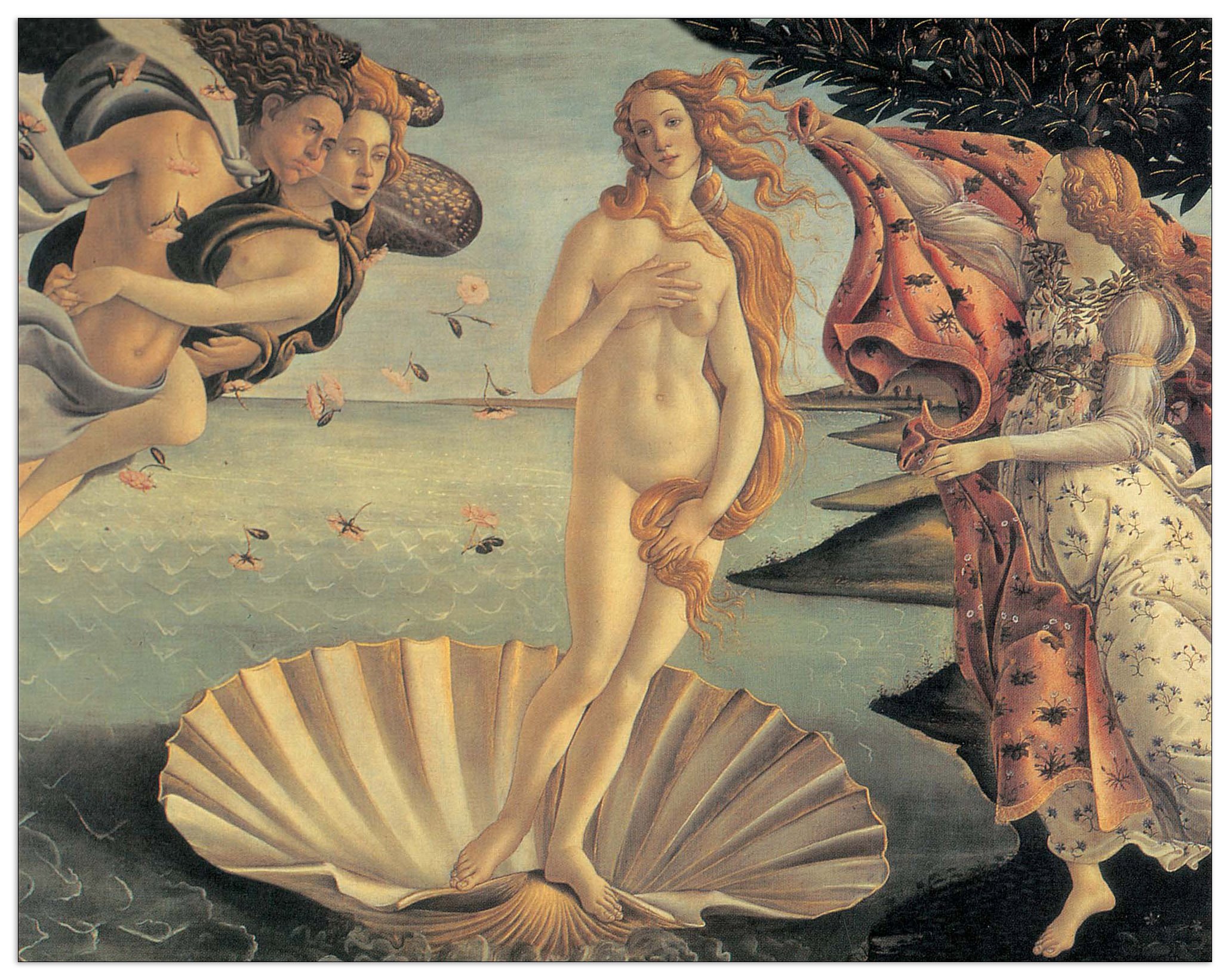 Artopweb Botticelli - Birth of Venus