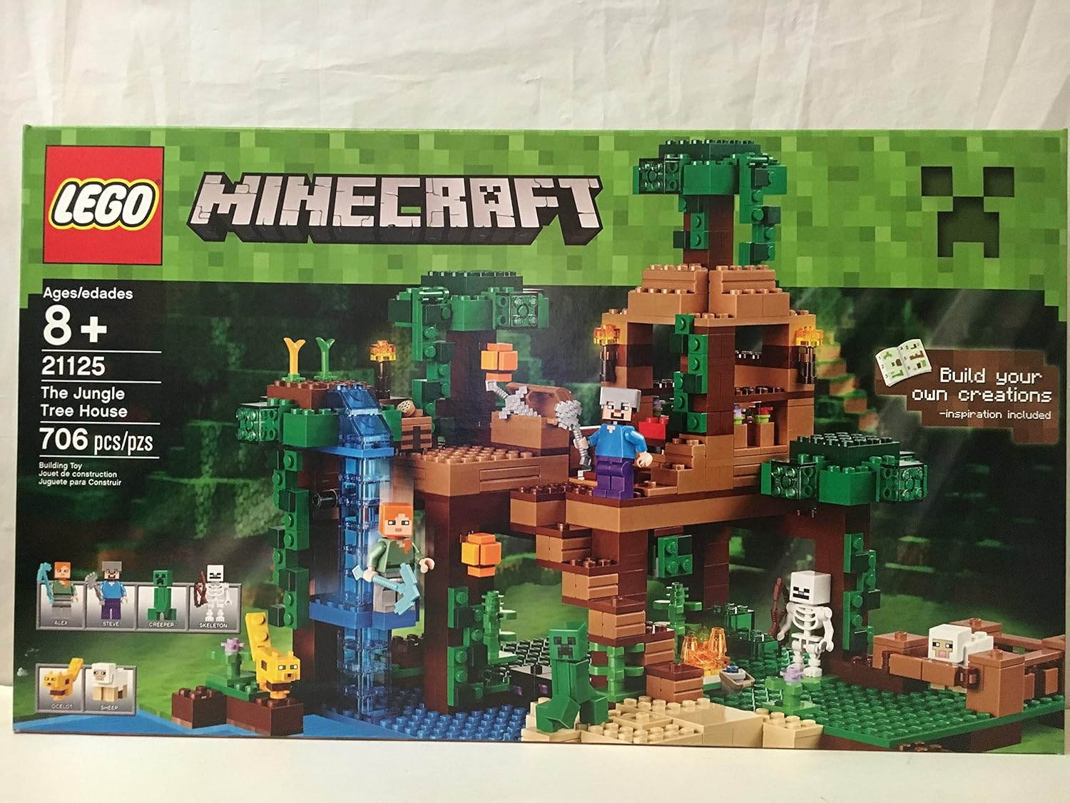 Amazon Lego Minecraft Theジャングルツリーhous Lego Minecraft The Cave ブロック おもちゃ Amazon Lego Minecraft Theジャングルツリーhous Lego Minecraft The Cave ブロック おもちゃ