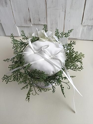 Amazon 森のウエディングリングピロー手作り完成品 天然丸太 イタリア製サテン使用 手芸キット 通販