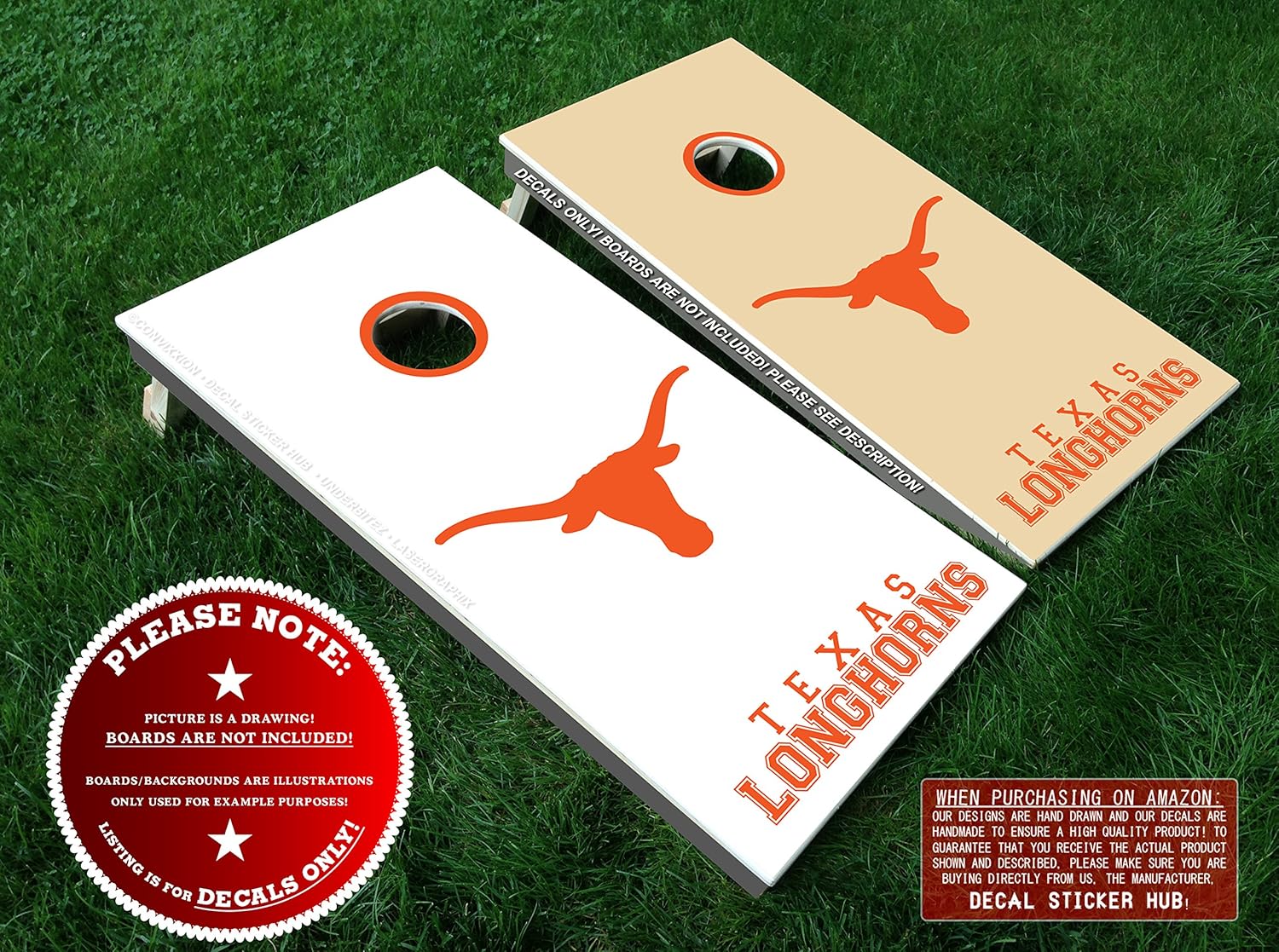 Best bean bag board decals