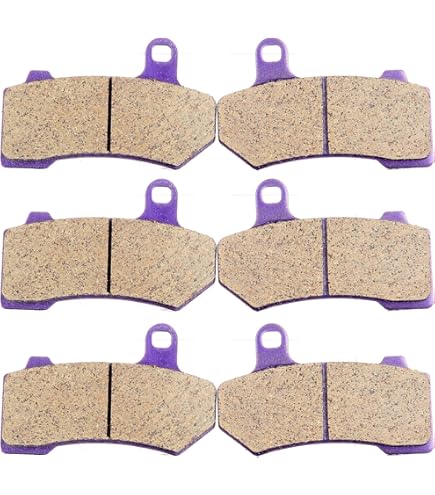 Front & Rear Brake Pads Shoes For Yamaha YTM225DX Tri-Moto 225Dx - Foto 2