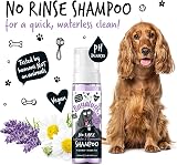 BUGALUGS No Rinse Lavender & Chamomile Dog Shampoo Calming Foam view 7