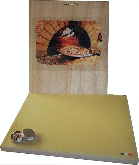 Pietra Per Pizza Pitelli Rustico Nuovo Con Sapore Di Legno Pizza Come Dal Forno In Pietra Stile Ditalia