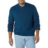 Amazon Essentials Men's Long-Sleeve Soft Touch Henley Sweater