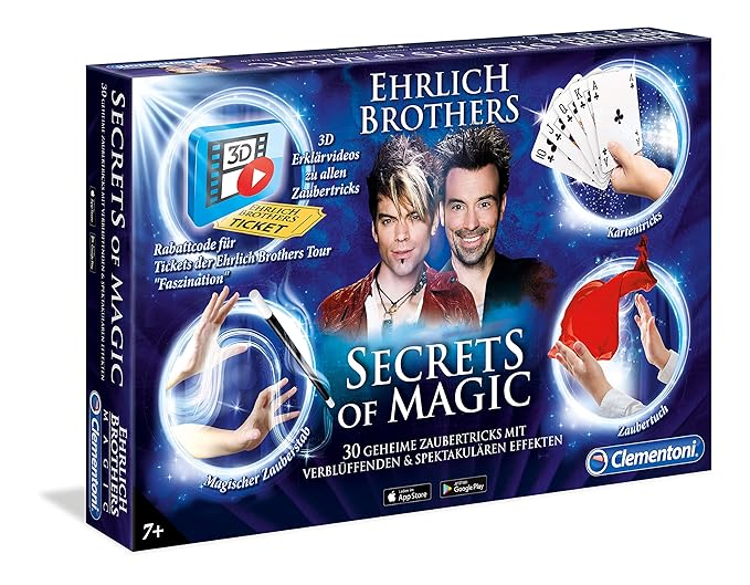 Clementoni 59048.3 Ehrlich Brothers-Secrets of Magic