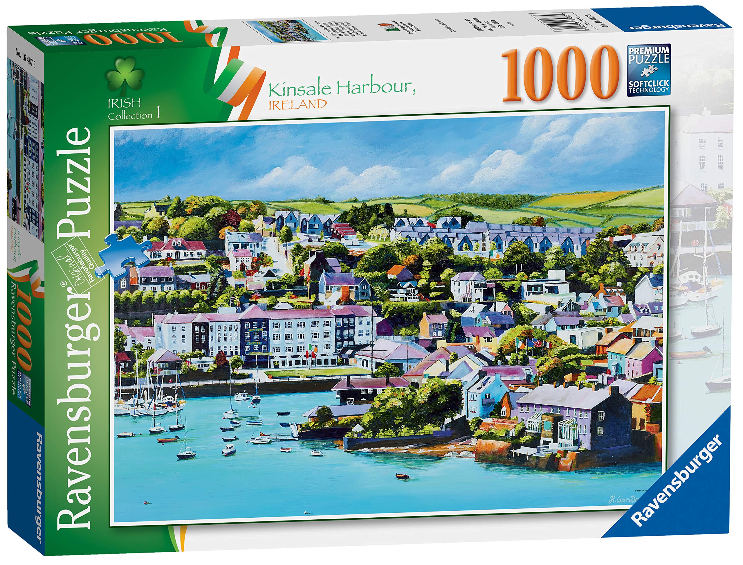 Ravensburger Irish Collection No.1 Kinsale Harbour County Cork 1000 Piece Jigsaw Puzzle for Adults and Kids Age 12 Years +