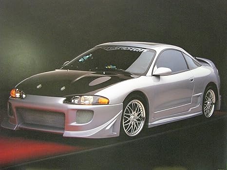 Amazon Co Jp スポーツカー 壁装飾 三菱エクリプス カスタム ストリートレーサー アートプリントポスター 16x ホーム キッチン