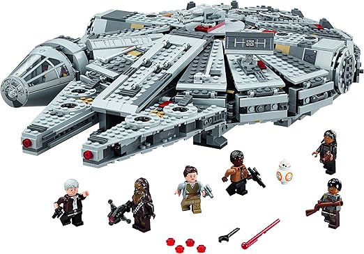 millennium falcon lego set amazon
