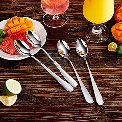 KEAWELL Premium 4-Piece Louise Long Handle Iced Tea