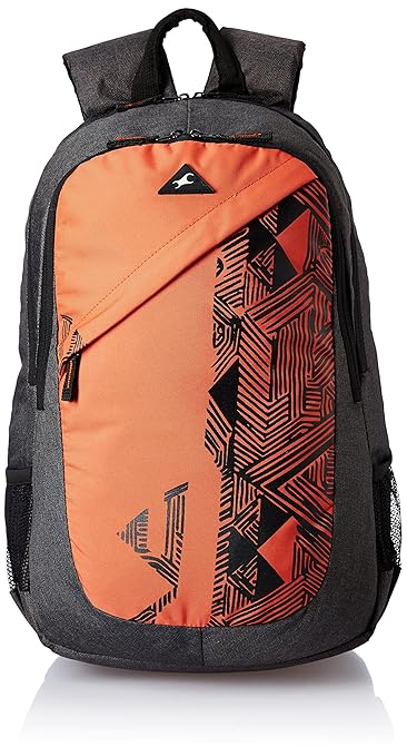 Fastrack 26.84 Ltrs Orange Casual Backpack (A0650NOR01)