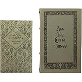 MDF & Canvas Book Storage Boxes, Set of 2 All The Little Things