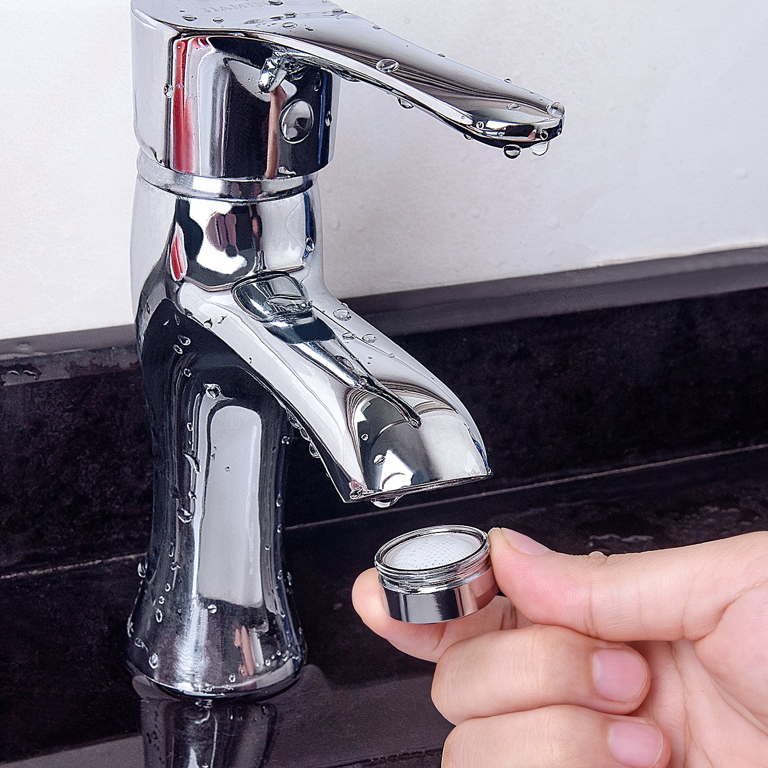 6 Pcs Bathroom Faucet Aerator Parts Male Kitchen Faucet Aerator