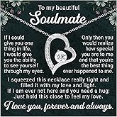 To My Beautiful Wife Necklace Hot Doe Forever Love Jewelry From Lover Husband to Beautiful Woman