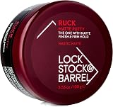 Lock Stock & Barrel Ruck Matte Putty Men 100g Undone Messy Texture Medium Hold view 1