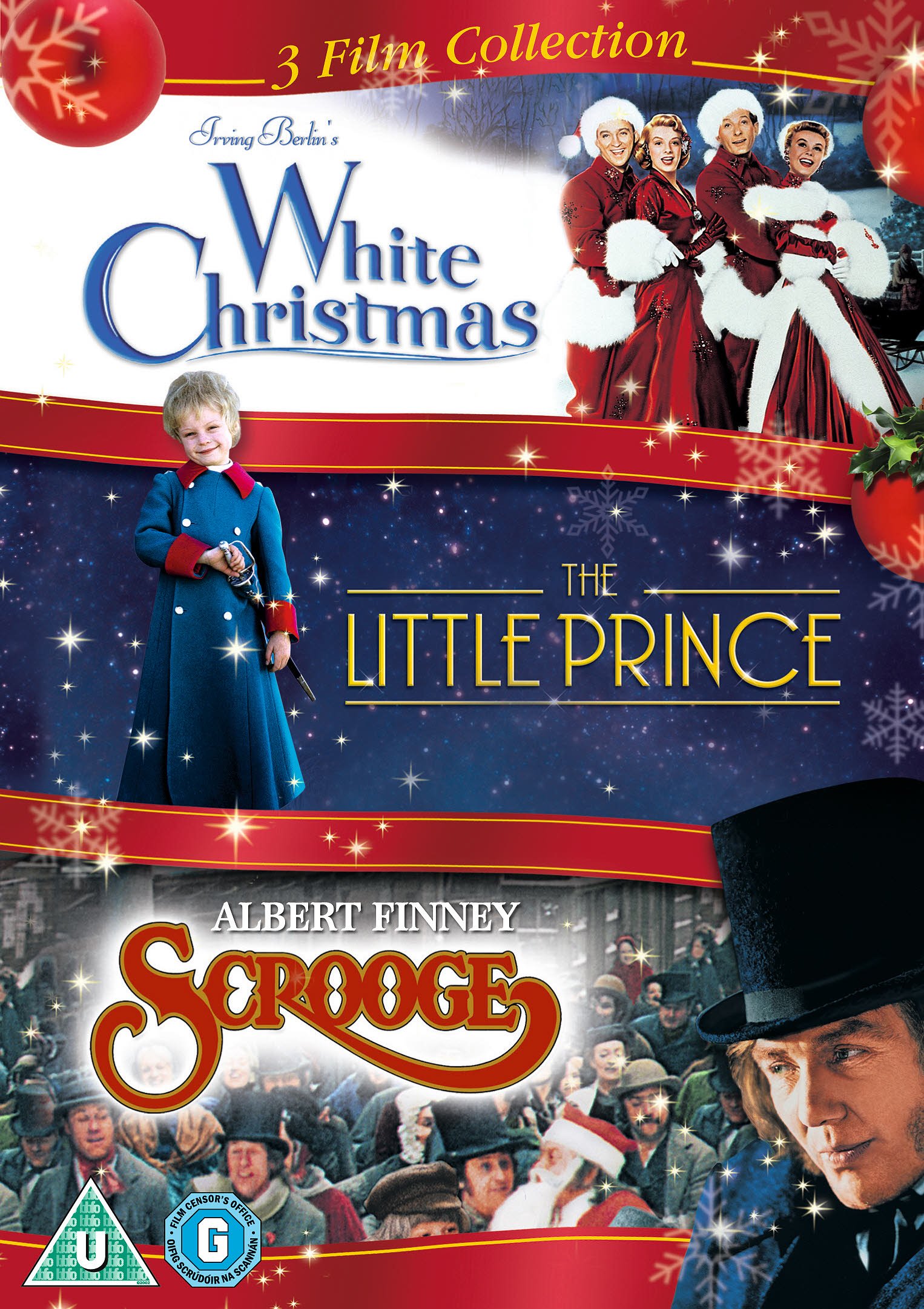 White Christmas / The Little Prince / Scrooge Triple Pack