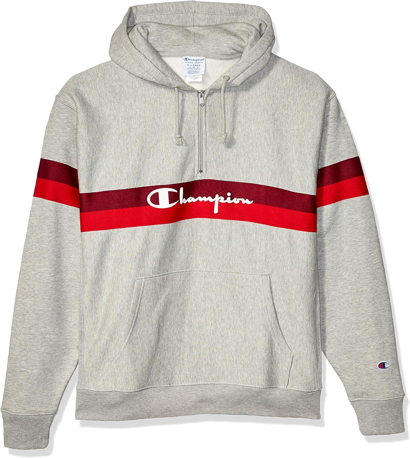 champion reverse weave half zip