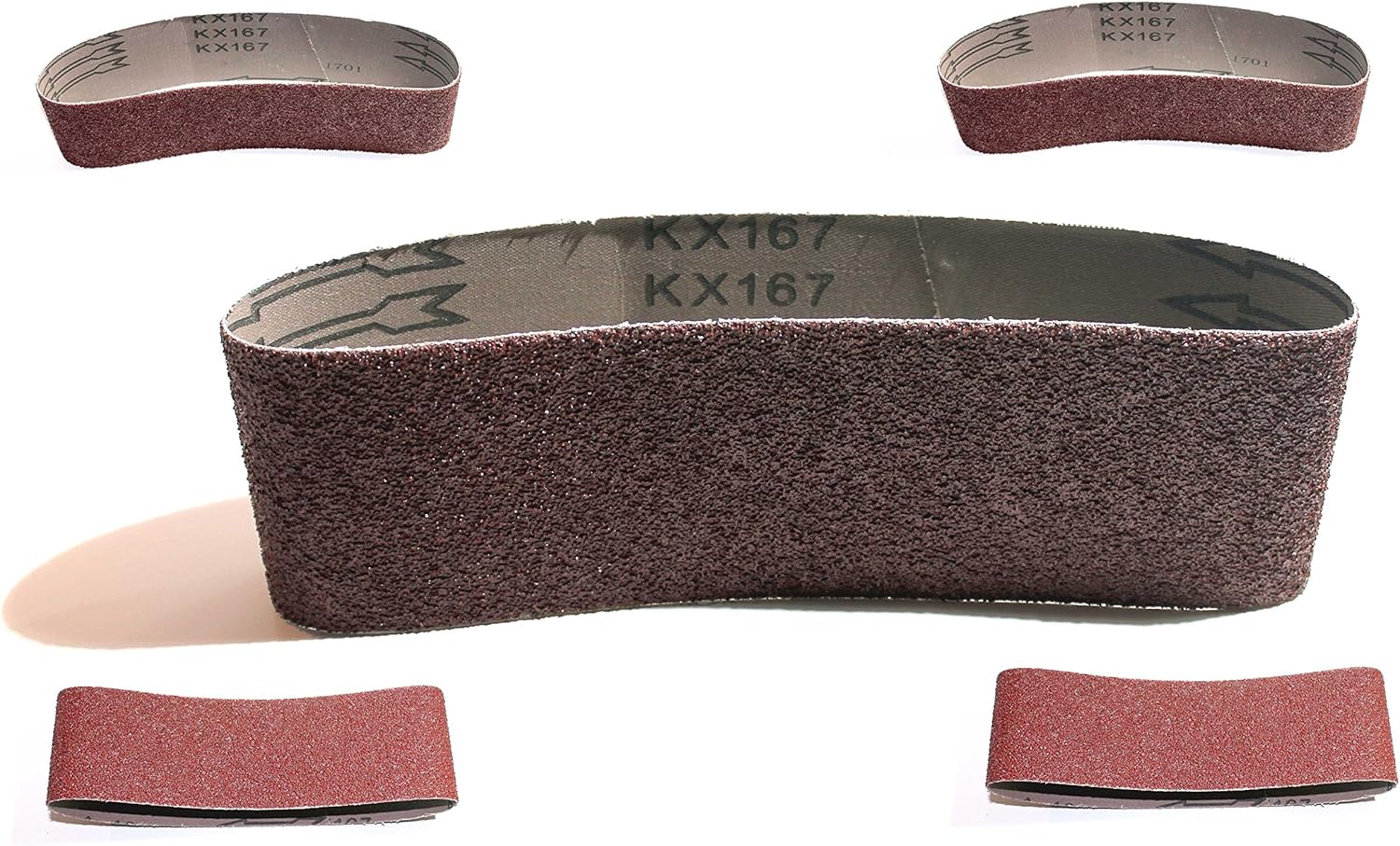 Sanding Belt 75 x 533 mm 40 Grain 10 Pcs, 75 x 533mm - Image 5