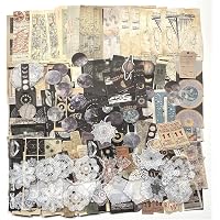 230 Pcs Vintage Journaling Scrapbooking Supplies Scrapbook Stickers Paper for Bullet Journals Junk Journal Supplies DIY…