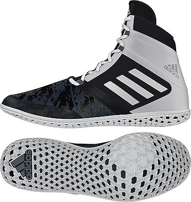 silver wrestling shoes
