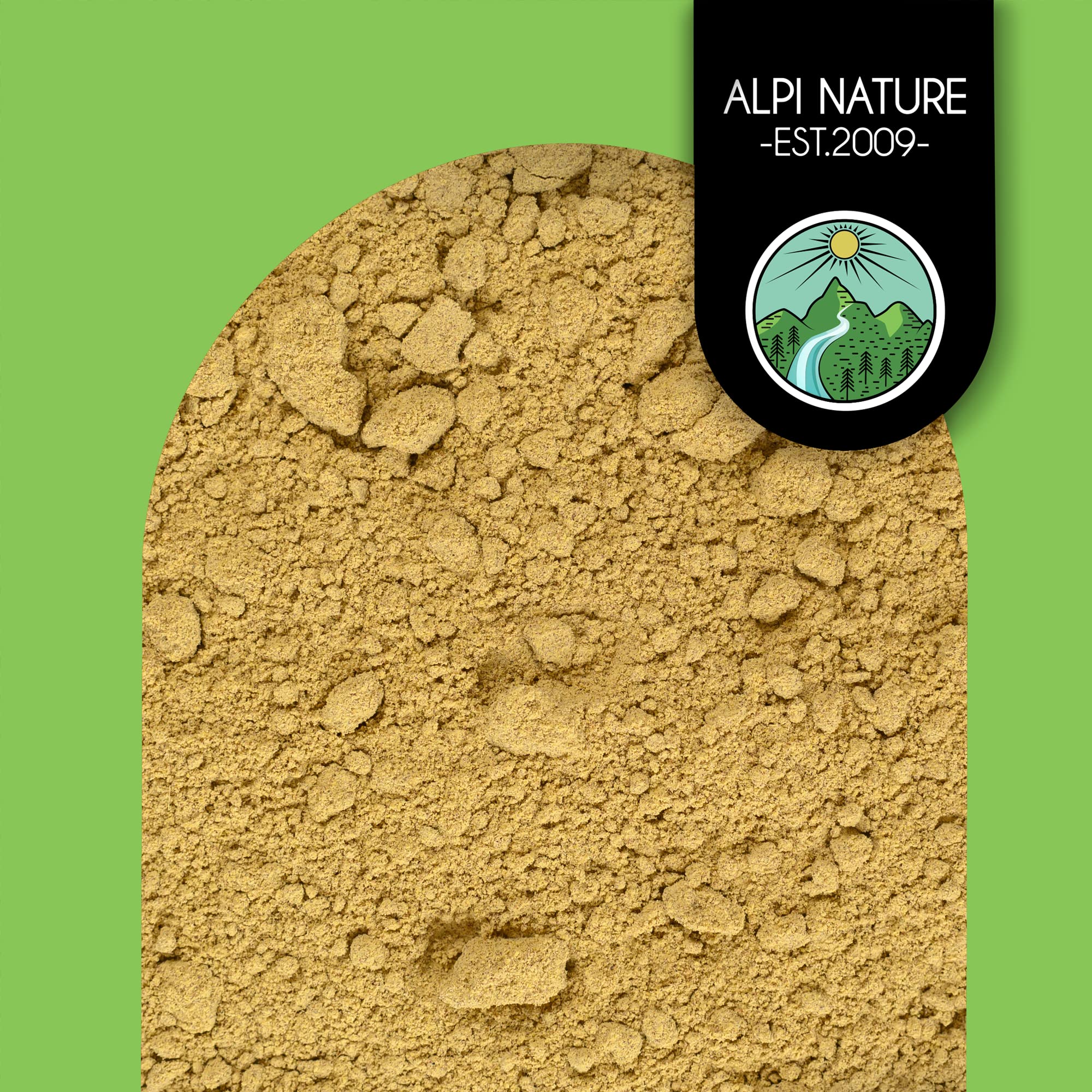 Alpi Nature Senfmehl BIO schwarz braun 500g, Senfpulver bio, Senfmehl schwarz, Senfkörner gemahlen 2