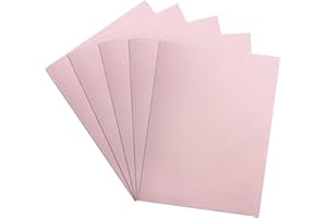 DONMON Aida Cloth 14 Count Cross Stitch Fabric,12×18inch,5Pcs (Pink)