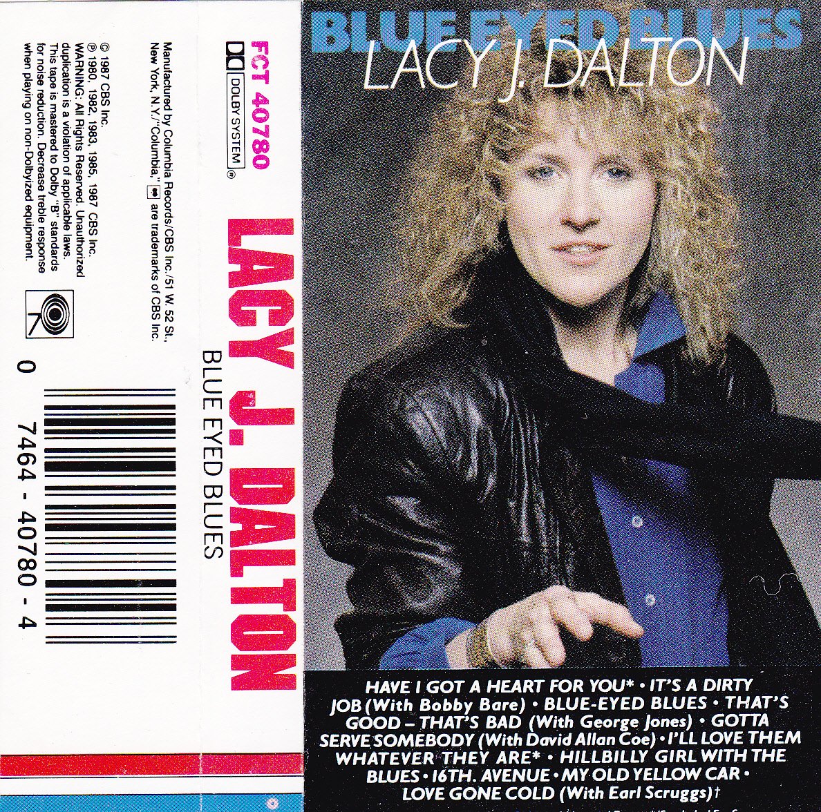 Lacy J. Dalton Blue Eyed Blues Music