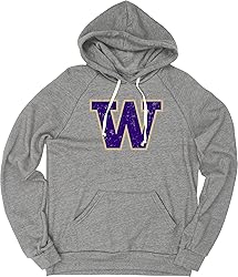 Blue 84 Men's Washington Huskies Tri-Blend Hoodie
