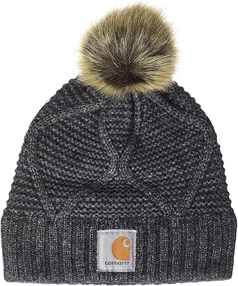 Carhartt cable knit pom hat Clearance