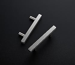 Ravinte 25 Pack Cabinet Handles 3 Inch Brushed