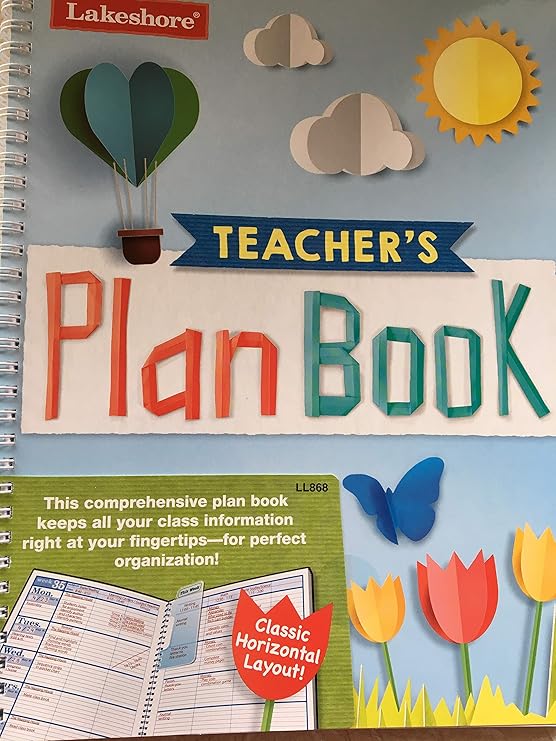 Teacher's Plan Book Lakeshore Office Products