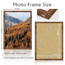 Picrit 10x14 Picture Frame, Photo Frame for Wall
