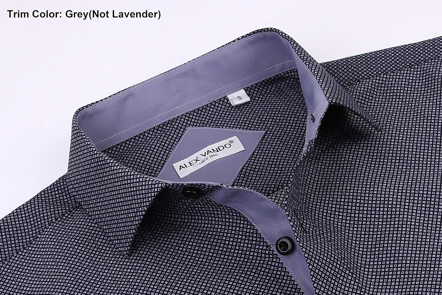 Alex Vando Mens Printed Dress Shirts Long Sleeve Regular Fit Fashion Shirt at  Men’s Clothing store