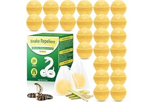 QAIHIEI 24 Pack Snake Repellent for Yard, Powerful Snake Away Repellent Pet Safe, Natural Snake Repellent for Outdoors Indoor Yard Lawn Garden Camping