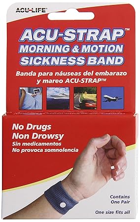 Akupressur Armband gegen Übelkeit Seekrankheit Reisekrankheit Reiseübelkeit Schwangerschaft