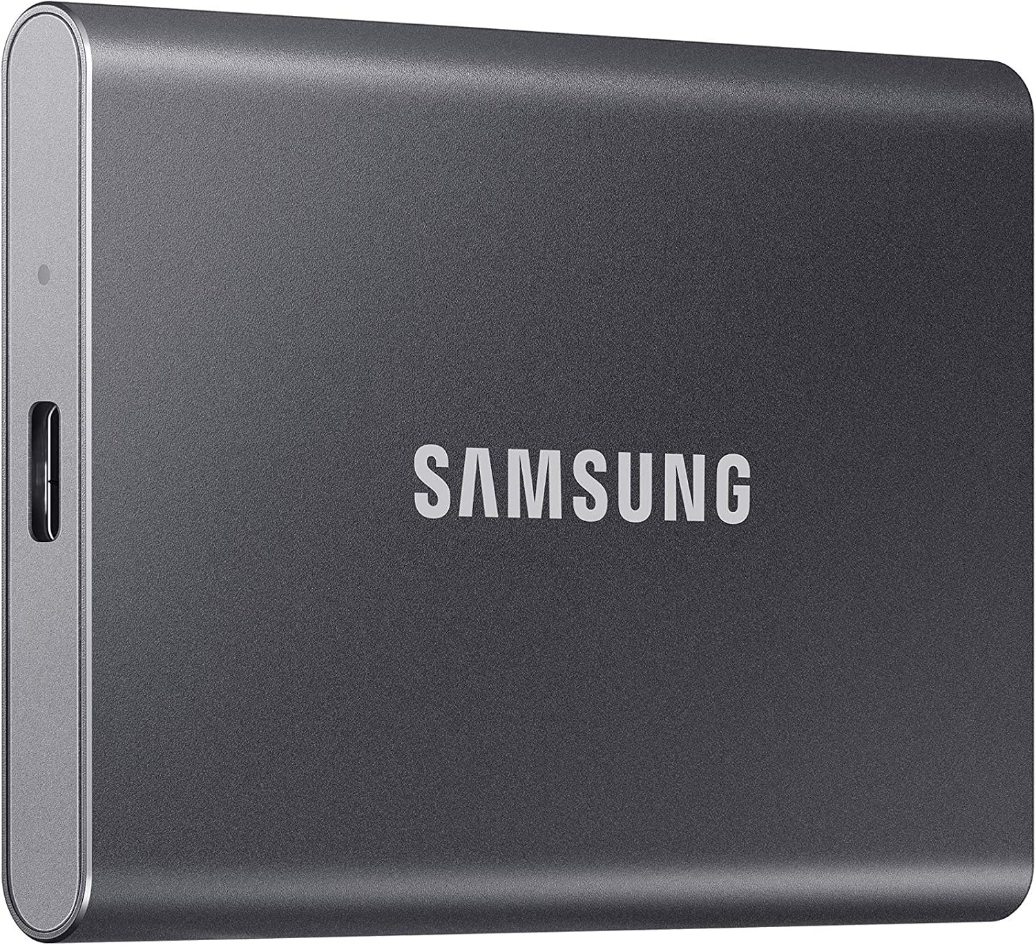Samsung T7 Portable SSD - 1 TB - USB 3.2 Gen.2 External SSD Titanium Grey (MU-PC1T0T/WW), Gray - Image 5