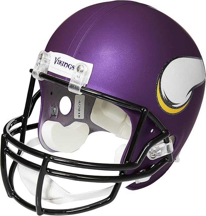 Riddell NFL Minnesota Vikings Deluxe Replica Helmet, Souvenir Helmets