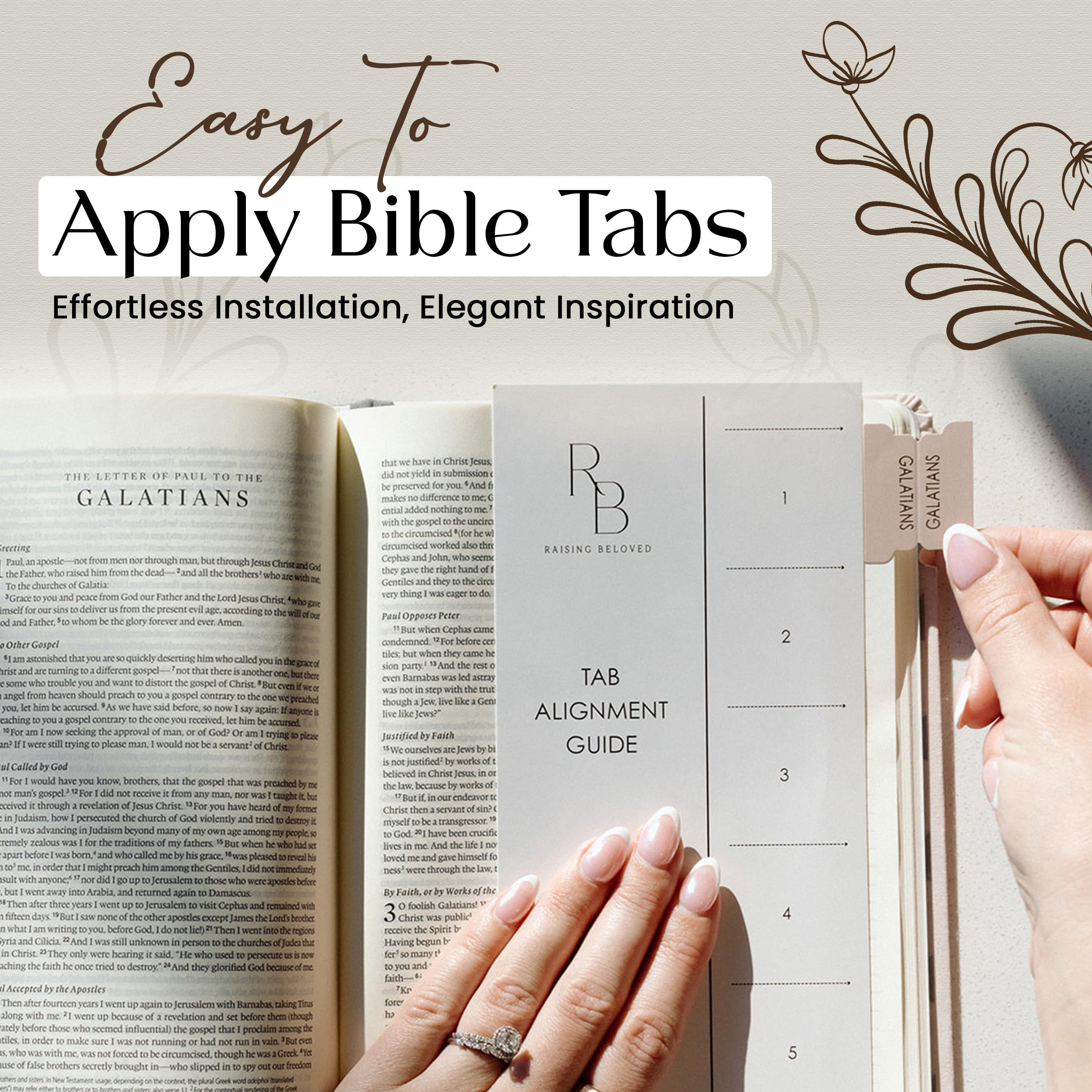 Mua Bible Tabs for Women Study Bible, Embossed Matte Catholic Bible ...