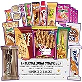 Eastanbul International Snack Box, Premium 15 Full-Size Foreign Snack Box, Exotic Candys From Around The World International 