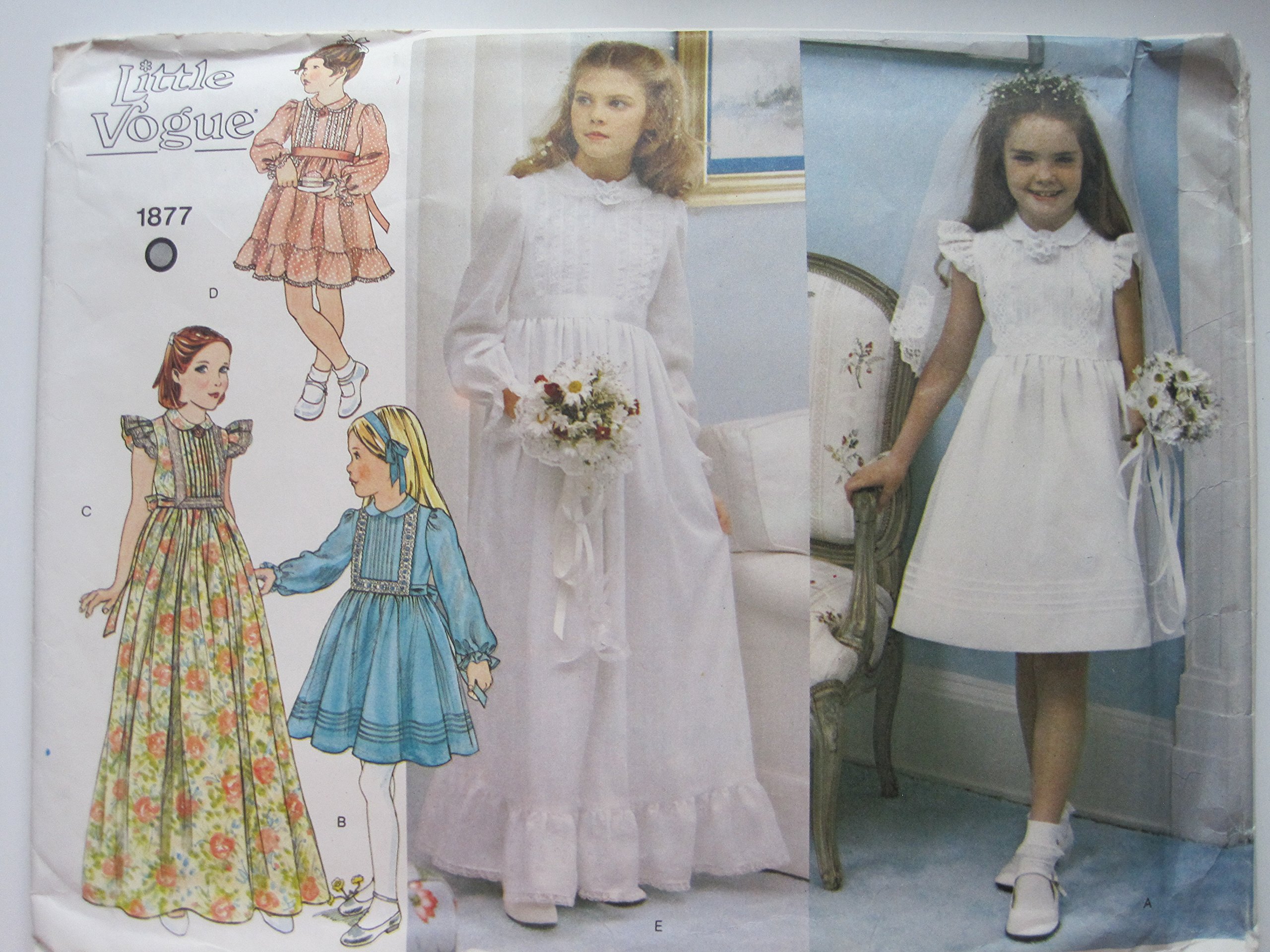 1980 little girl dresses