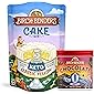 Birch Benders Keto Classic Yellow Cake Mix, 10.9oz and Keto Chocolate Frosting, 10oz, Bundle (1 baking mix and 1…