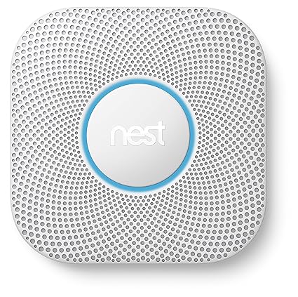 Nest S3000BWFD Detector de Humo y CO, Blanco