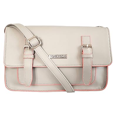 Toteteca Bag Works Toteteca Milan Sling Bag Womens (Grey)