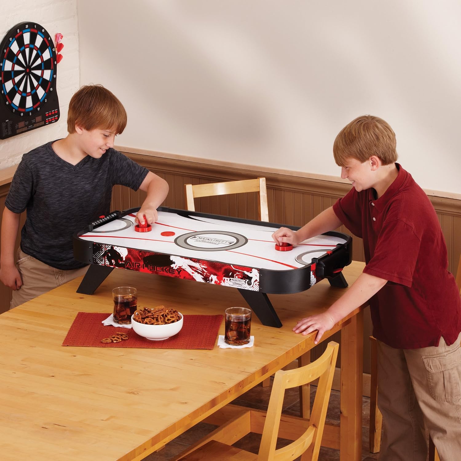 Mainstreet Classics 35-Inch Table Top Air Hockey Game : Air Hockey Equipment : Sports & Outdoors