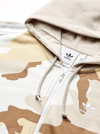 adidas hoodie tan